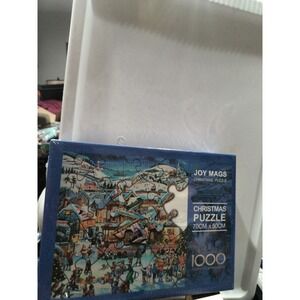 Joy Mags Christmas Puzzle 1000 pc.  70cm X 50cm NEW Unopened